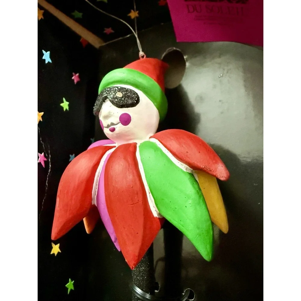 cirque du soleil clown on a ball - by department 56 New in Box. last One.